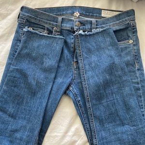 Rag and bone size 29 skinny jeans